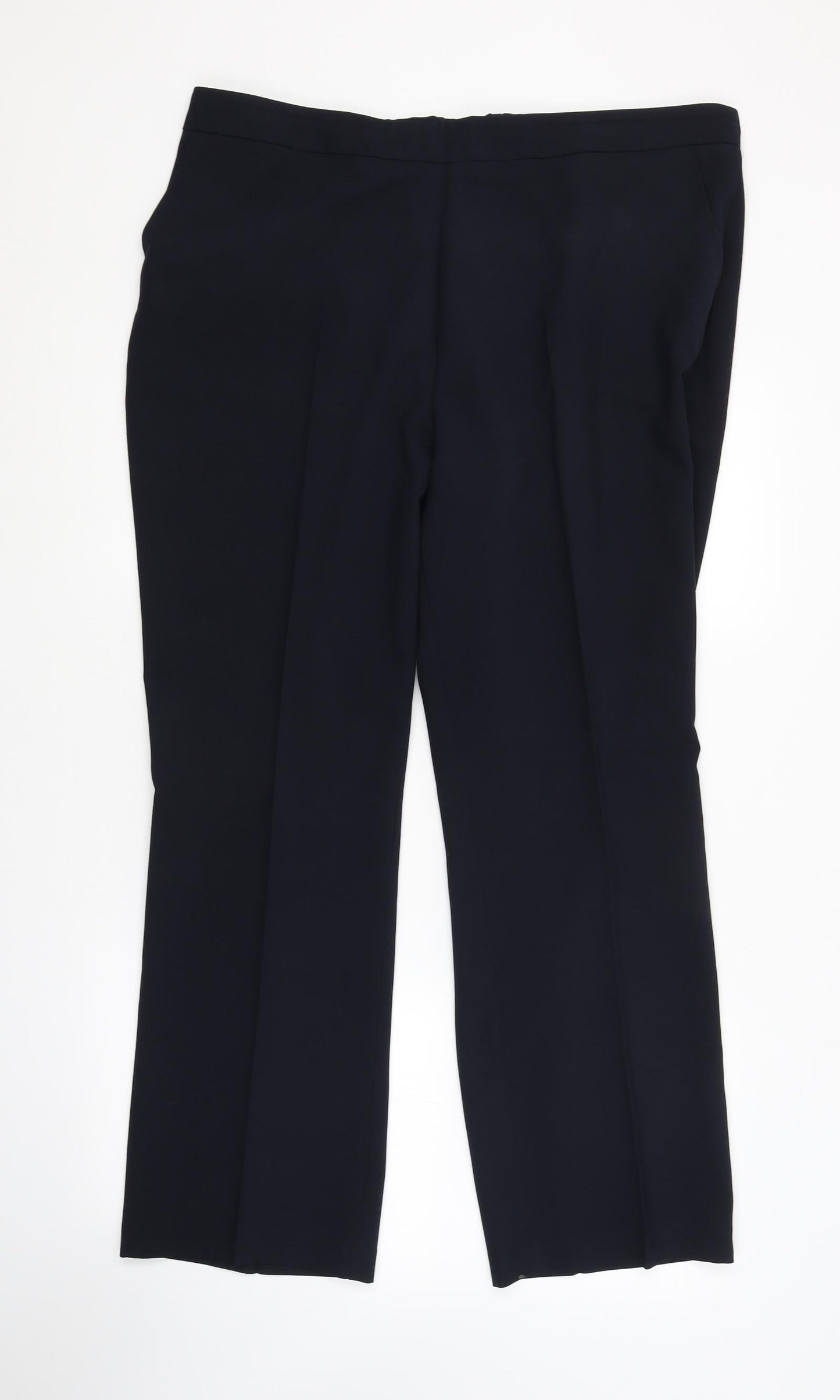 Preworn Womens Blue   Trousers  Size 18 L28 in