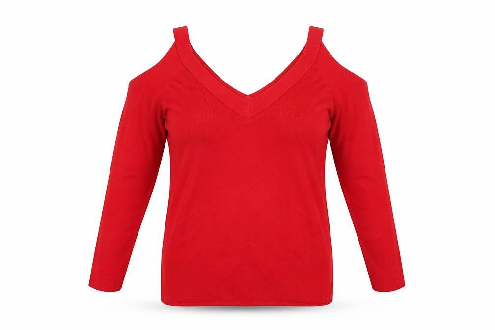 Preworn Womens Red   Pullover Jumper Size 14