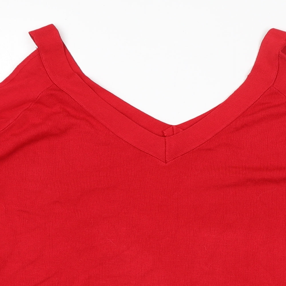 Preworn Womens Red   Pullover Jumper Size 14