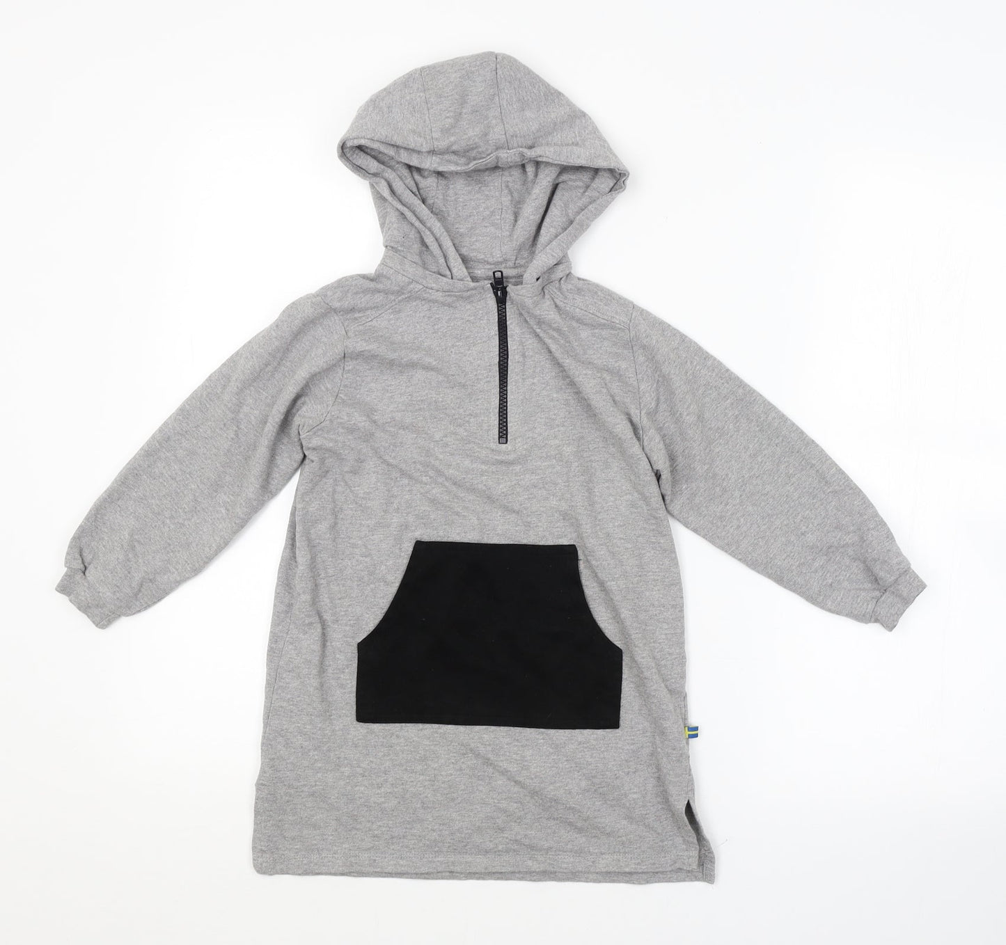 THE BRAND Boys Grey   Pullover Hoodie Size 4-5 Years