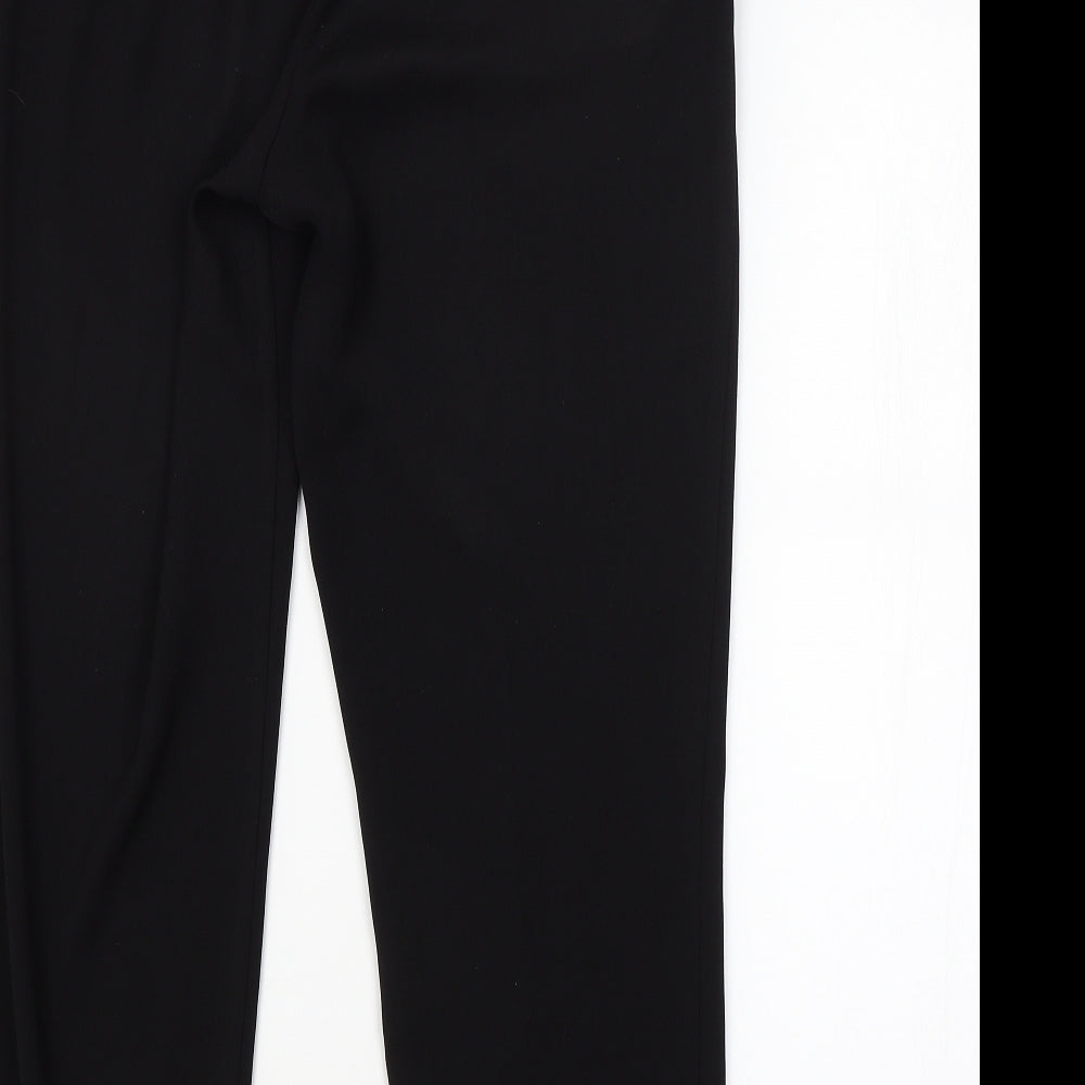 Dorothy Perkins Womens Black   Trousers  Size 12 L27 in