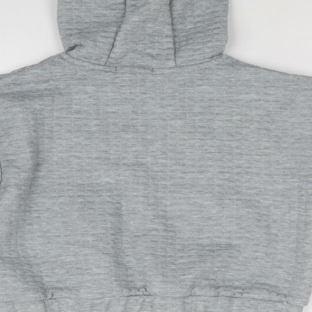 Primark Girls Grey   Pullover Hoodie Size 9-10 Years