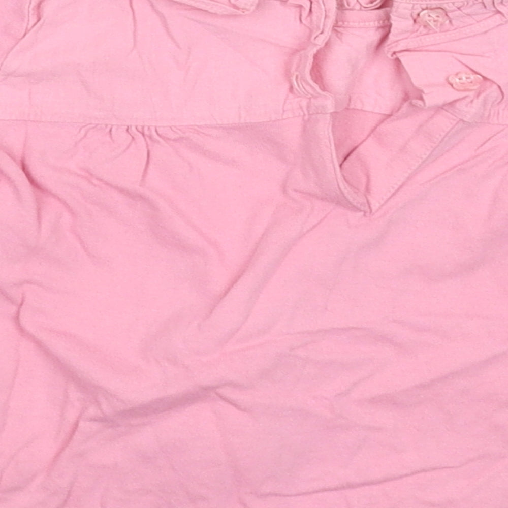 Monsoon Girls Pink   Basic T-Shirt Size 6-9 Months