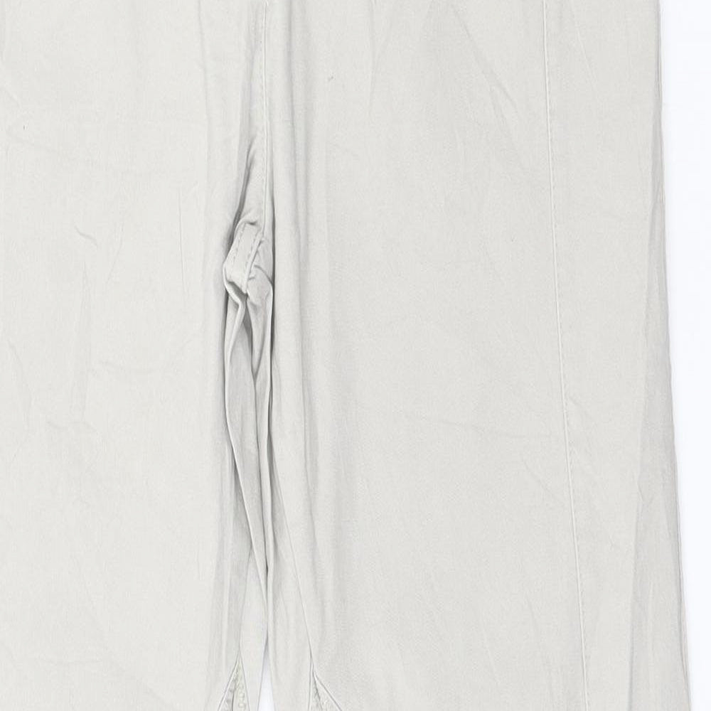 Up fashion Womens Grey   Trousers  Size 38 L29 in