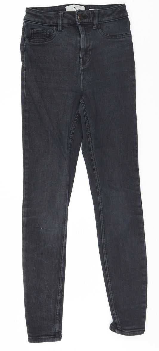 New Look Womens Black   Skinny Jeans Size 8 L27 in