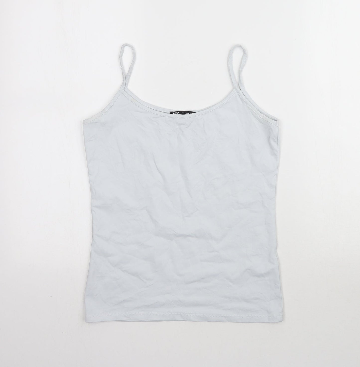 Zara Womens Blue   Camisole T-Shirt Size M