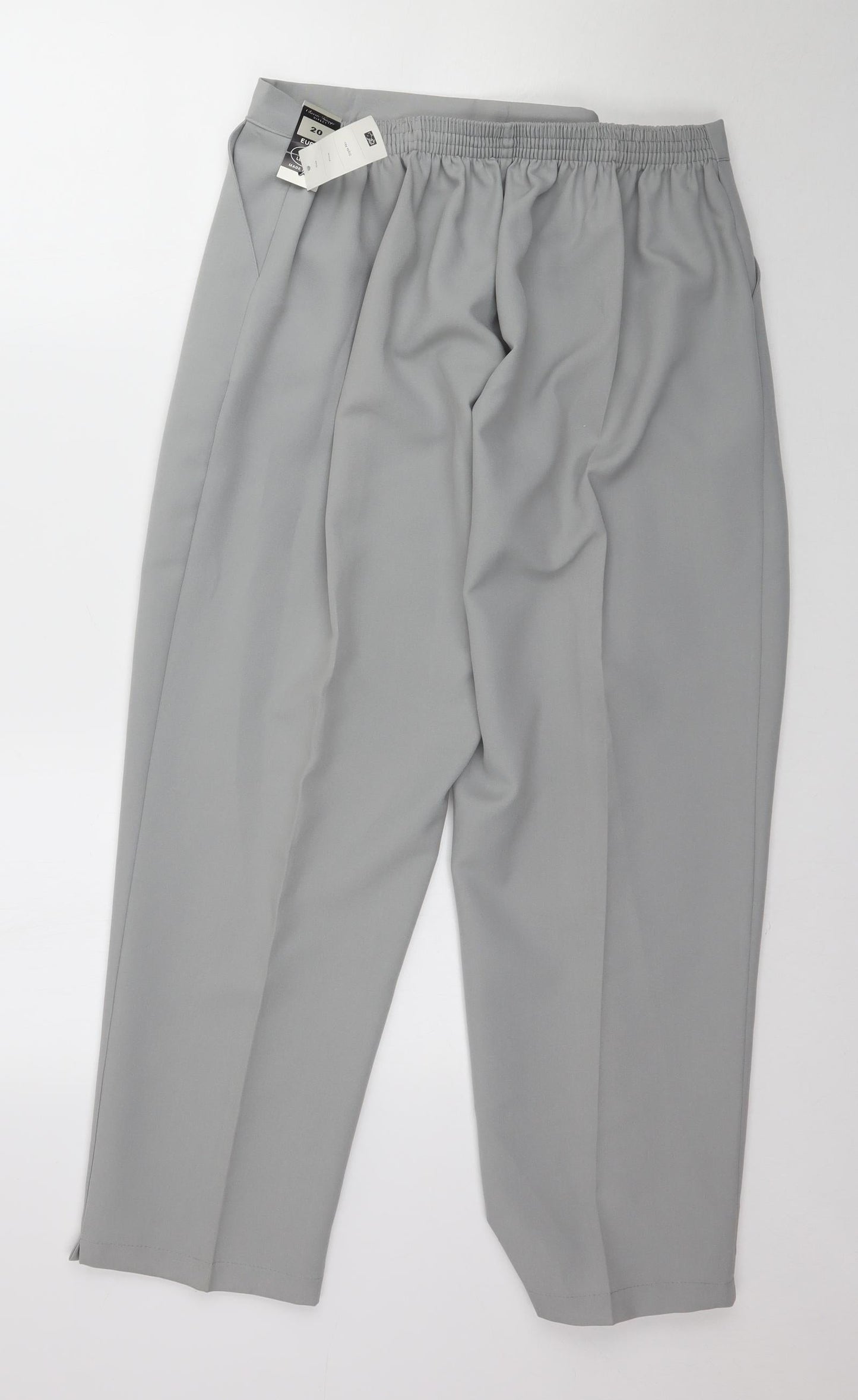 Classic Image Womens Grey   Trousers  Size 20 L26 in