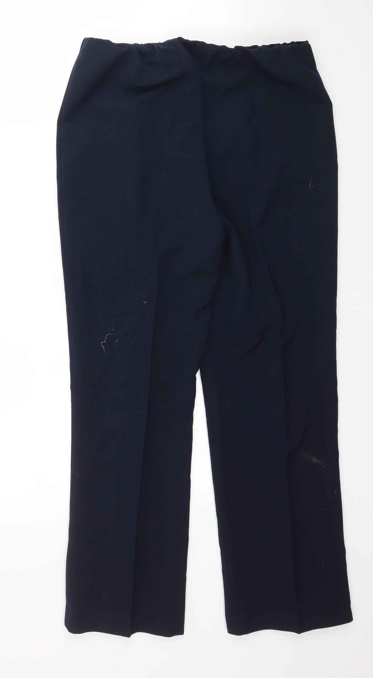 Julipa Womens Blue   Trousers  Size 10 L25 in