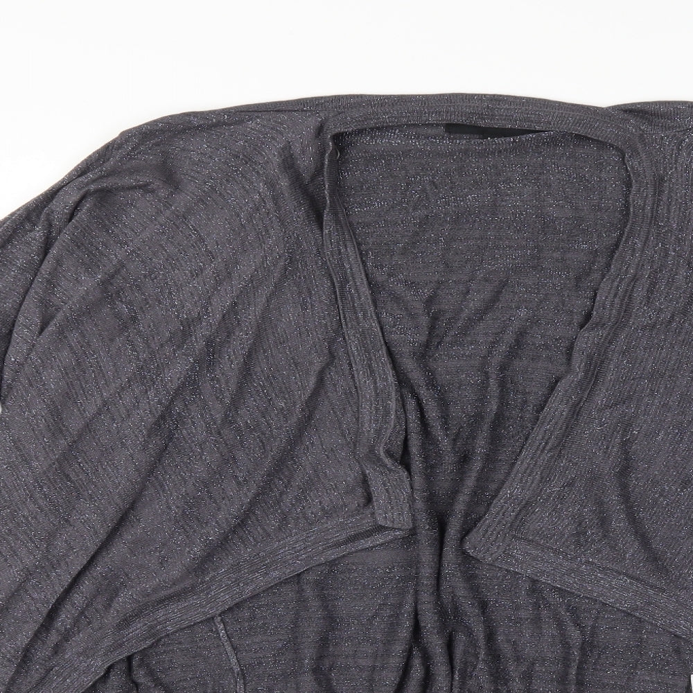 Papaya Womens Grey   Shrug Jumper Size M