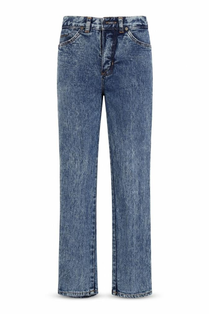 Preworn Womens Blue  Denim Straight Jeans Size 23 in L24 in