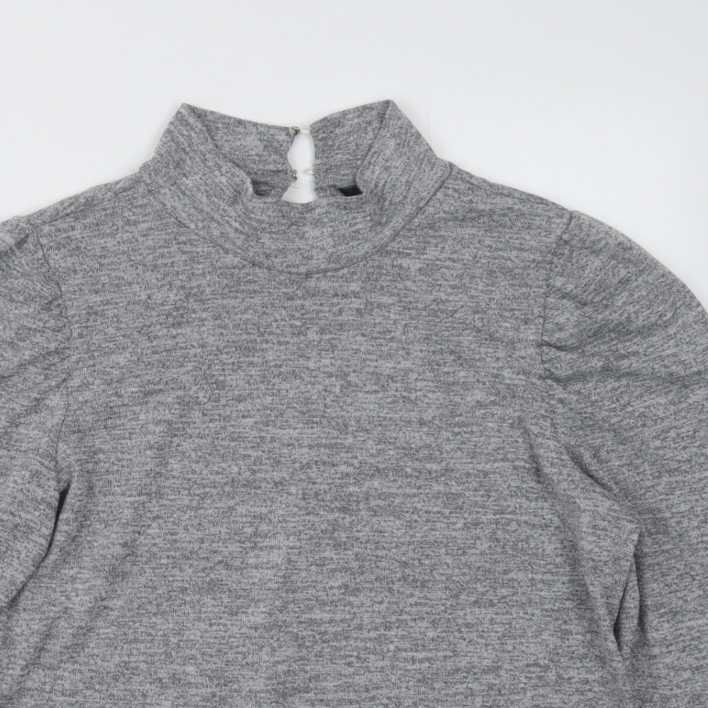 M&Co Womens Grey   Pullover Jumper Size 16