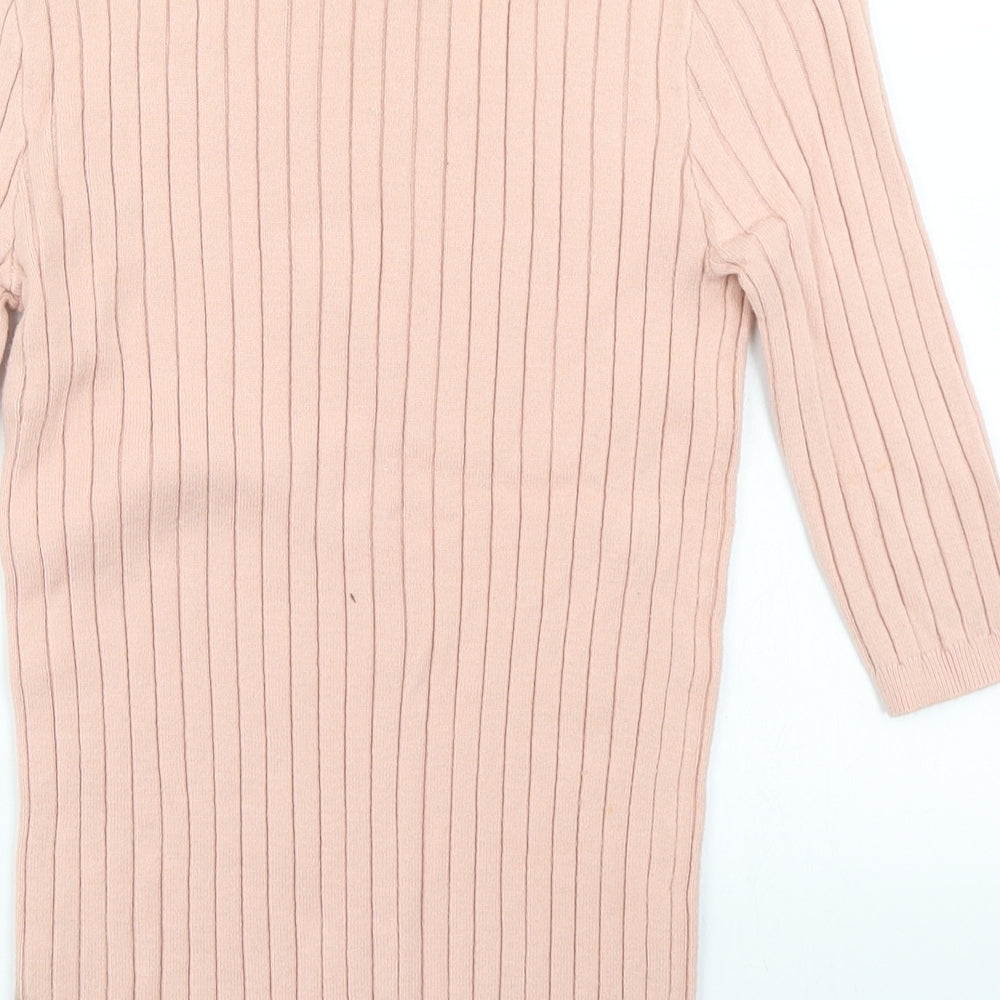 Atmosphere Womens Pink  Knit Pullover Jumper Size 10