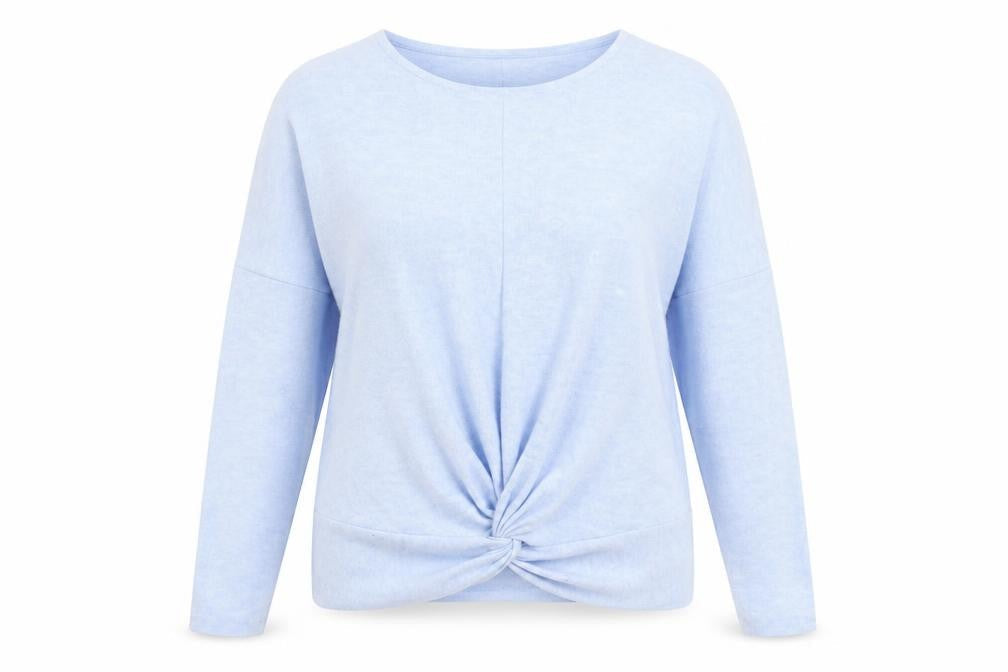 Dorothy Perkins Womens Blue  Knit Pullover Jumper Size S