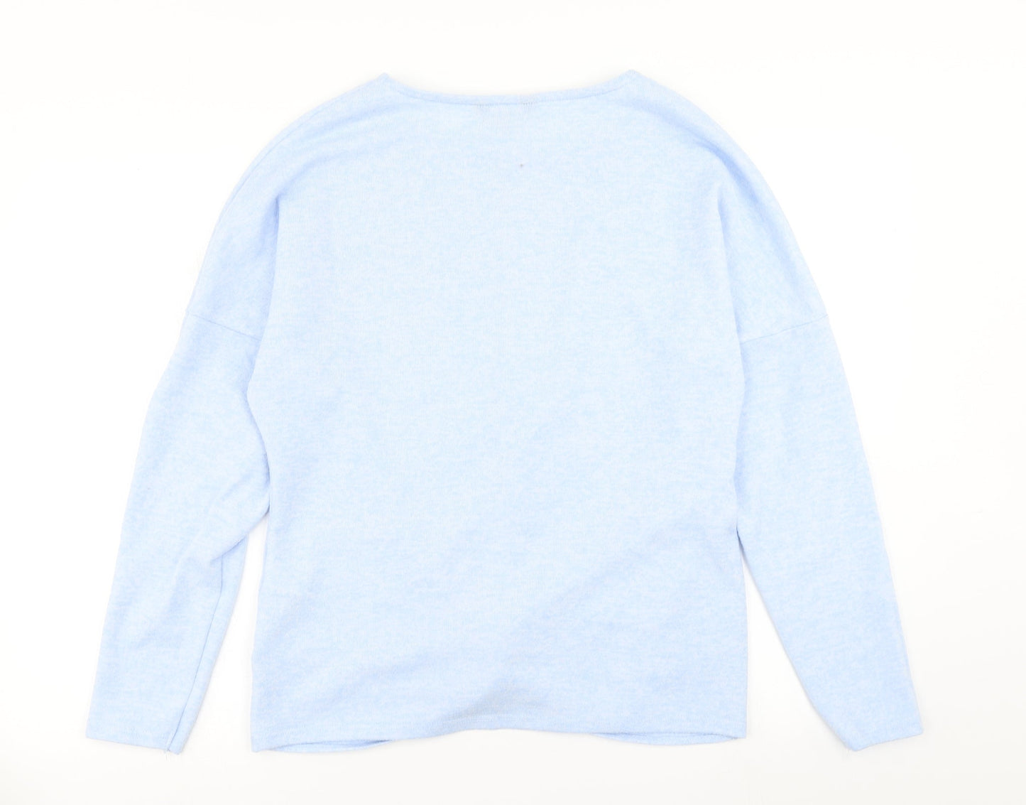 Dorothy Perkins Womens Blue  Knit Pullover Jumper Size S