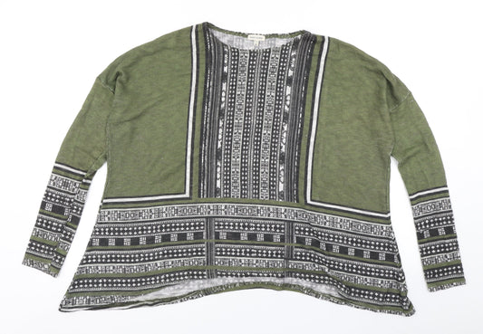 River Island Womens Green   Basic T-Shirt Size 10