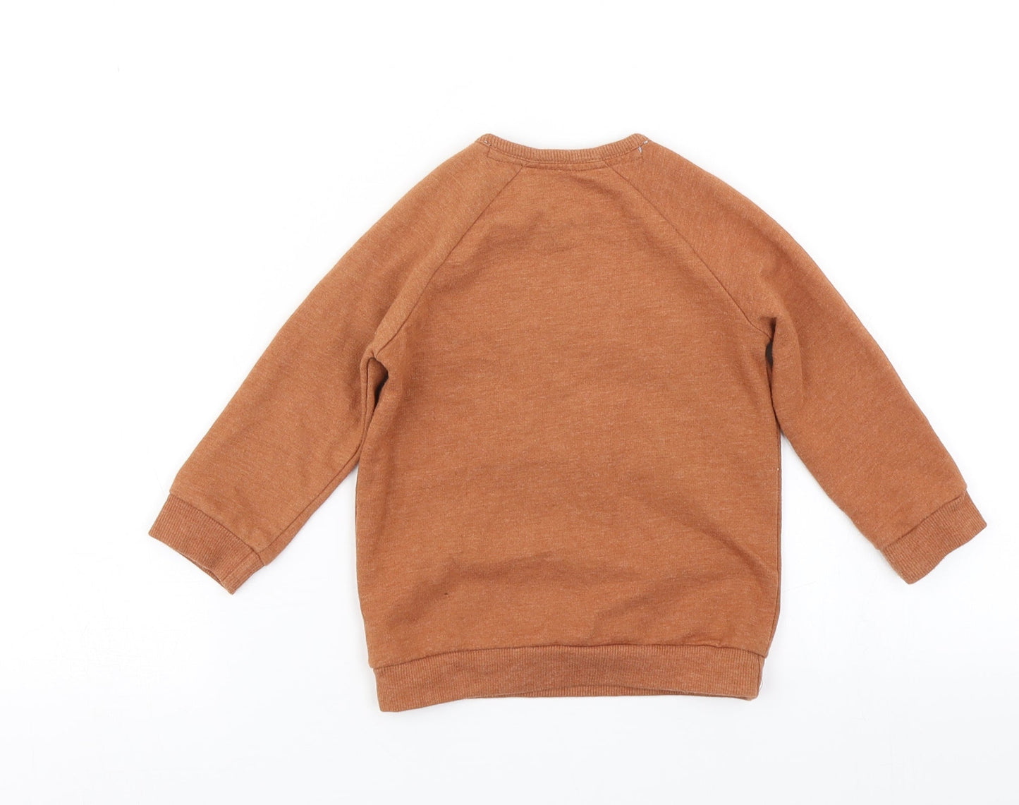 George Boys Brown   Basic T-Shirt Size 9-12 Months