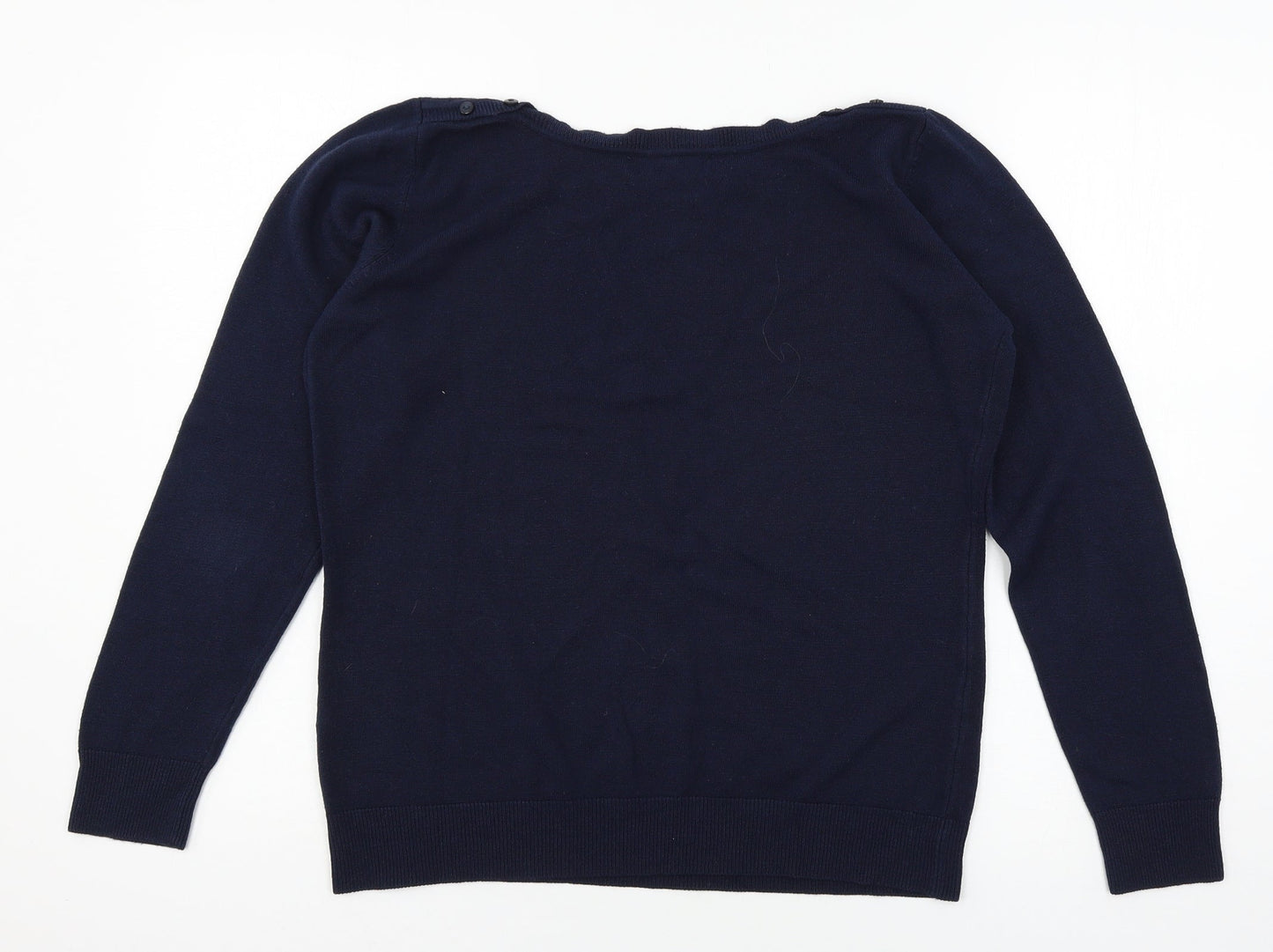 Atmosphere Womens Blue  Knit Pullover Jumper Size 16