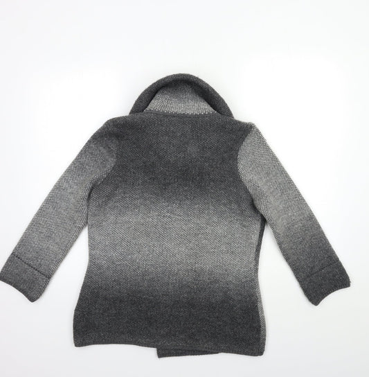 Per Una Womens Grey   Jacket Coatigan Size 12