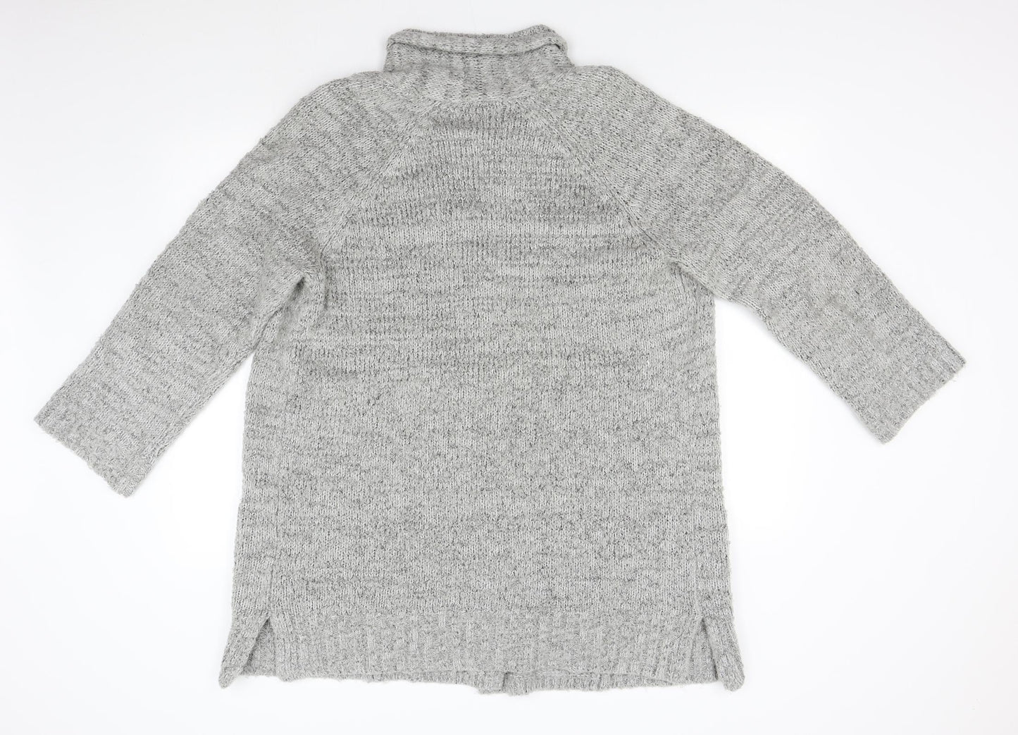Cherokee Womens Grey  Knit Cardigan Jumper Size 14