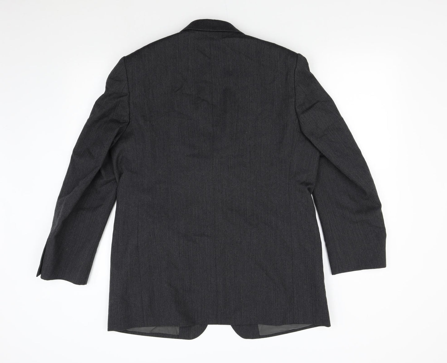 Woven Mens Grey   Jacket Suit Jacket Size 40