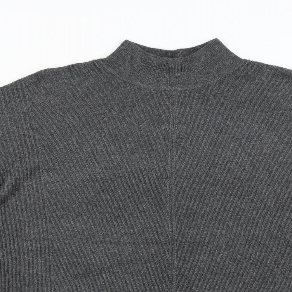 M&Co Womens Grey   Pullover Jumper Size 10