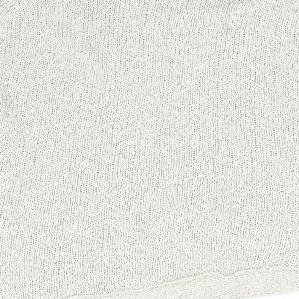 New Look Womens Beige  Knit Pullover Jumper Size 14  - Asymmetrical Hem