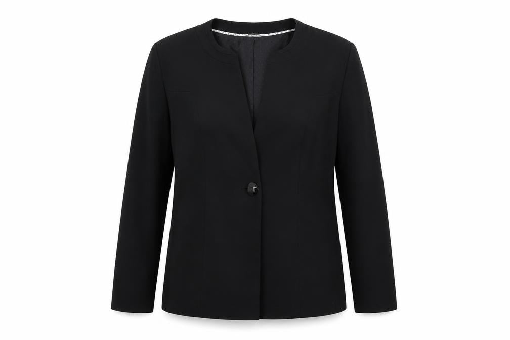 Klass Womens Black   Jacket Blazer Size L