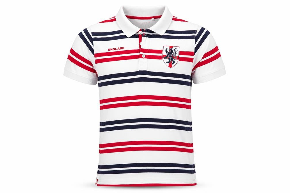 Preworn Mens White Striped   Polo Size S
