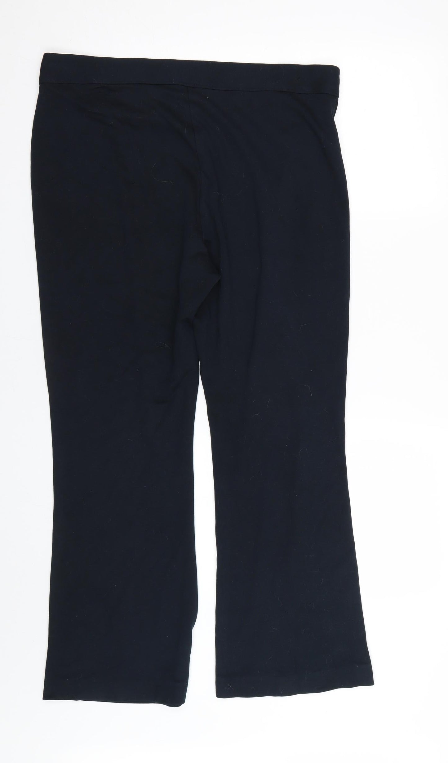M&S Womens Blue   Trousers  Size 16 L26 in