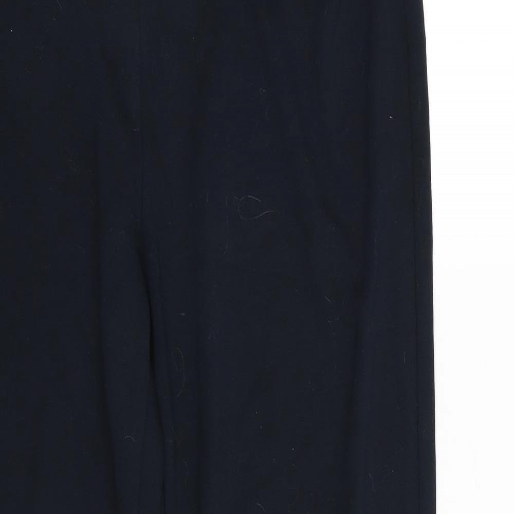 M&S Womens Blue   Trousers  Size 16 L26 in