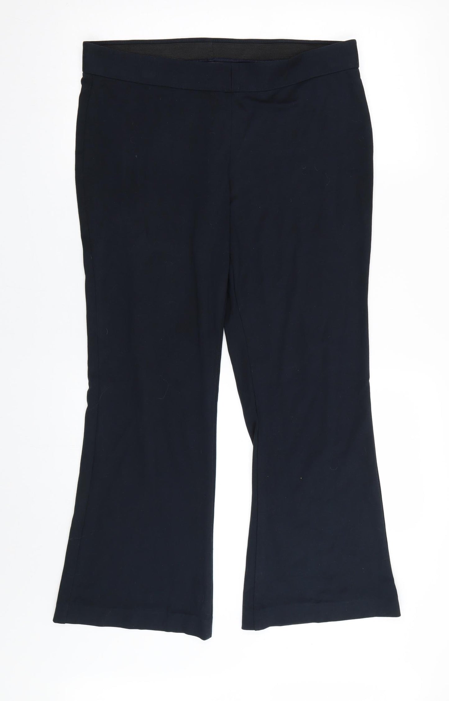 M&S Womens Blue   Trousers  Size 16 L25 in