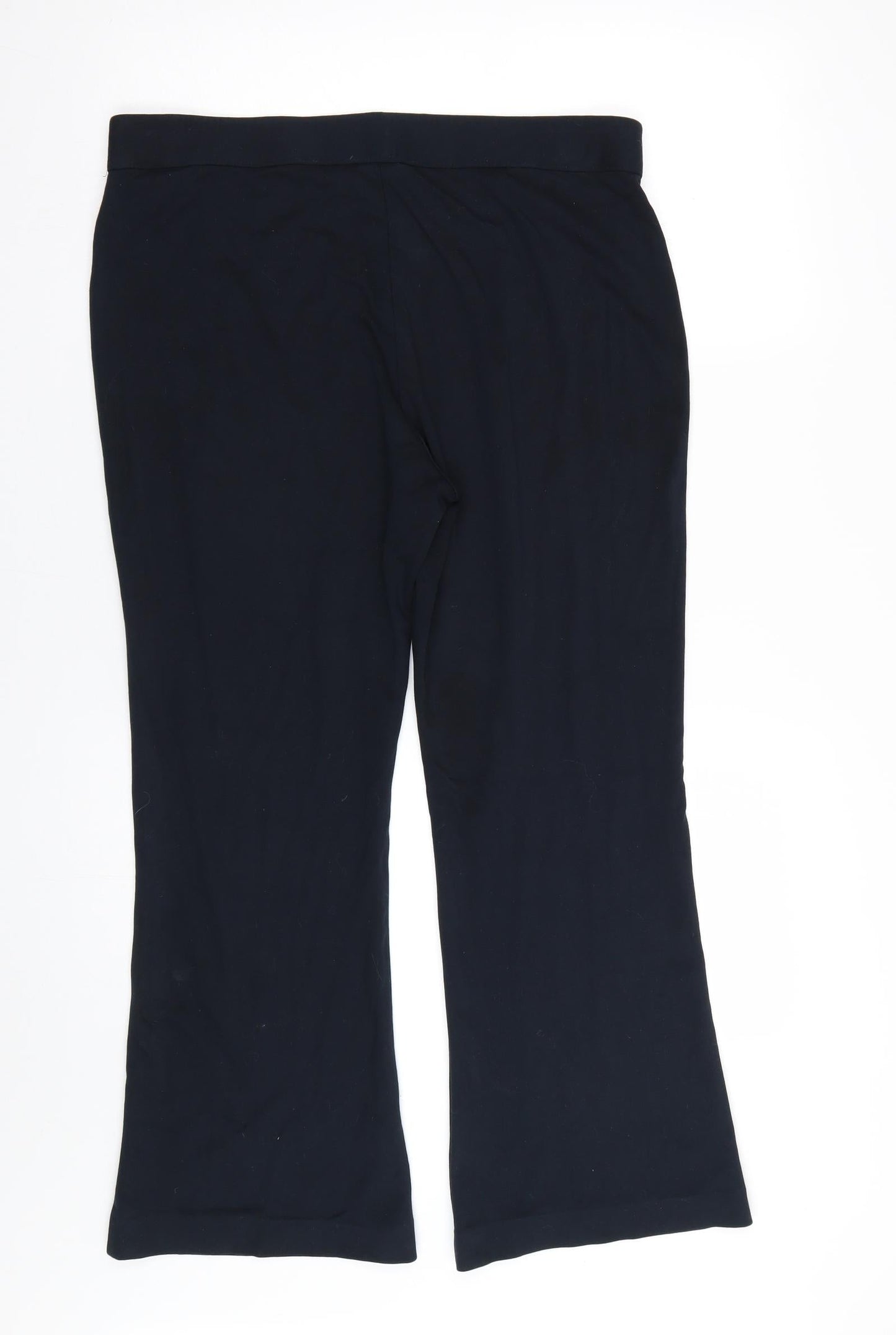 M&S Womens Blue   Trousers  Size 16 L25 in