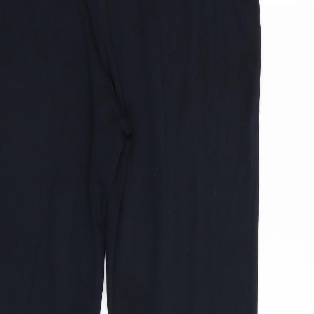 M&S Womens Blue   Trousers  Size 16 L25 in