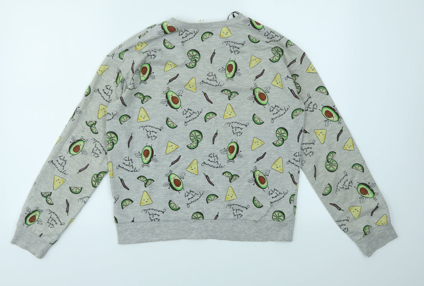 H&M Womens Multicoloured Geometric  Pullover Jumper Size XS