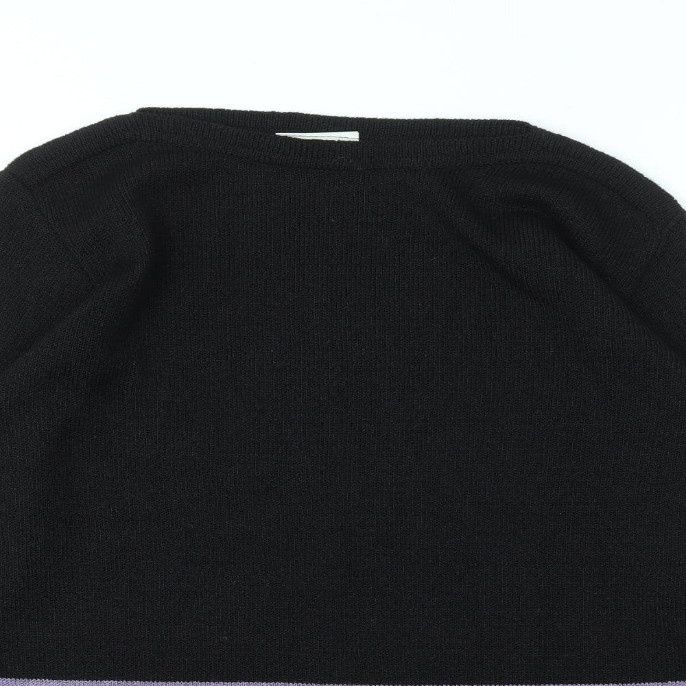 BHS Womens Multicoloured Striped  Pullover Jumper Size 10