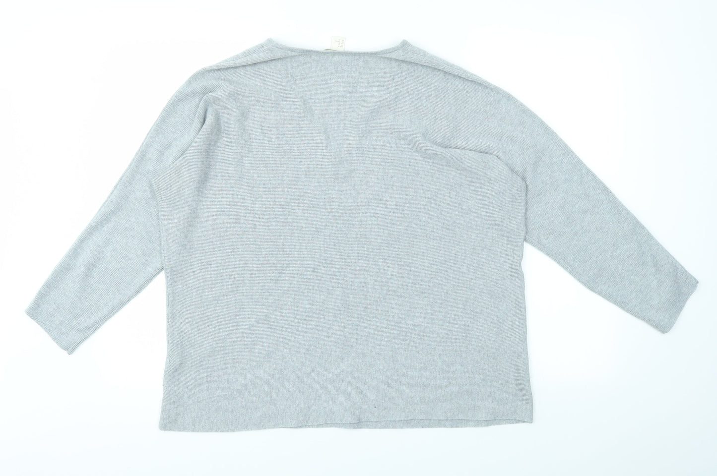 H&M Womens Grey   Pullover Jumper Size M