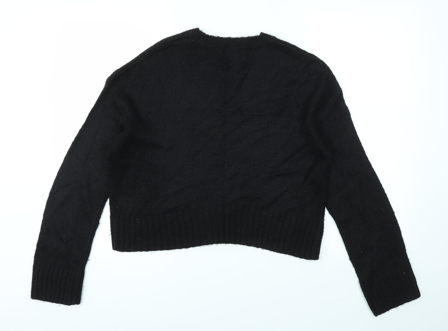 New Look Womens Black   Pullover Jumper Size S