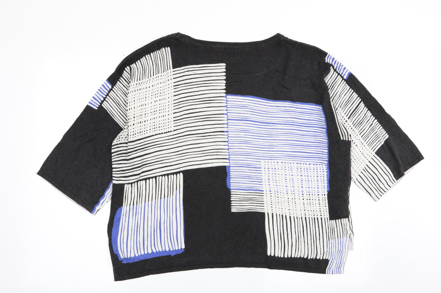 NEXT Womens Multicoloured Geometric  Pullover Jumper Size 14