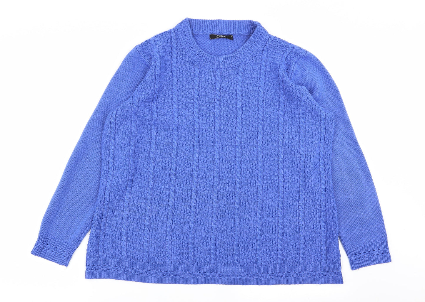 BM Womens Blue   Pullover Jumper Size L