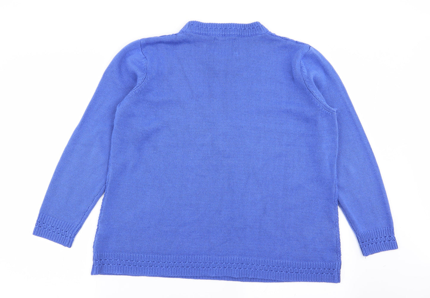 BM Womens Blue   Pullover Jumper Size L