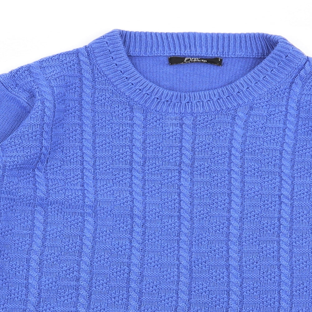 BM Womens Blue   Pullover Jumper Size L