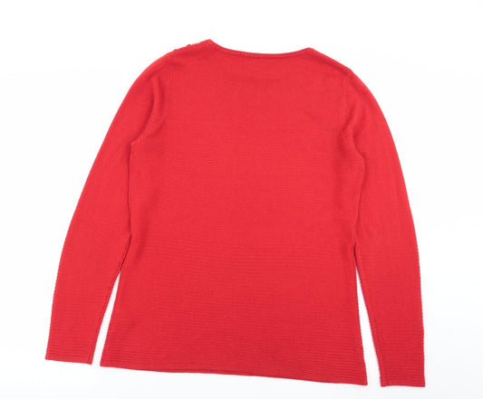 bonmarche Womens Orange   Basic T-Shirt Size 14