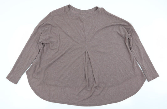 NEXT Womens Brown   Basic T-Shirt Size 12