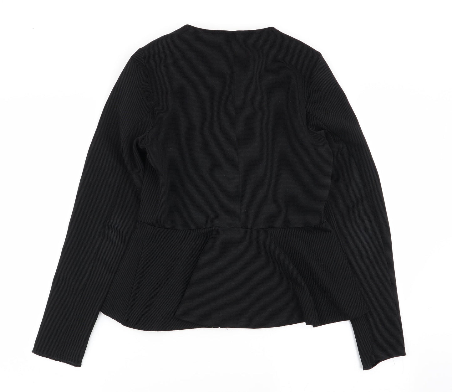 Papaya Womens Black   Full Zip Jumper Size 10