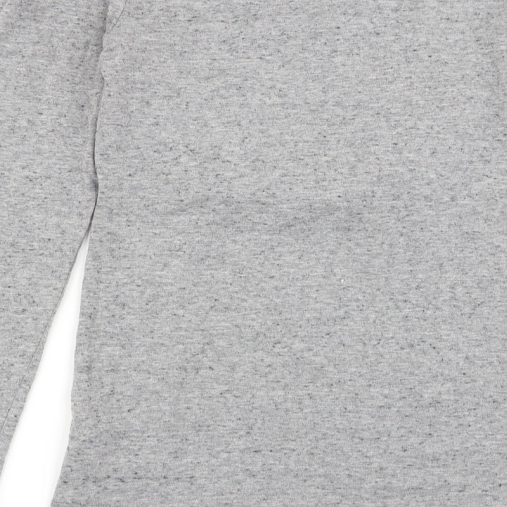 M&S Womens Grey   Basic T-Shirt Size 12