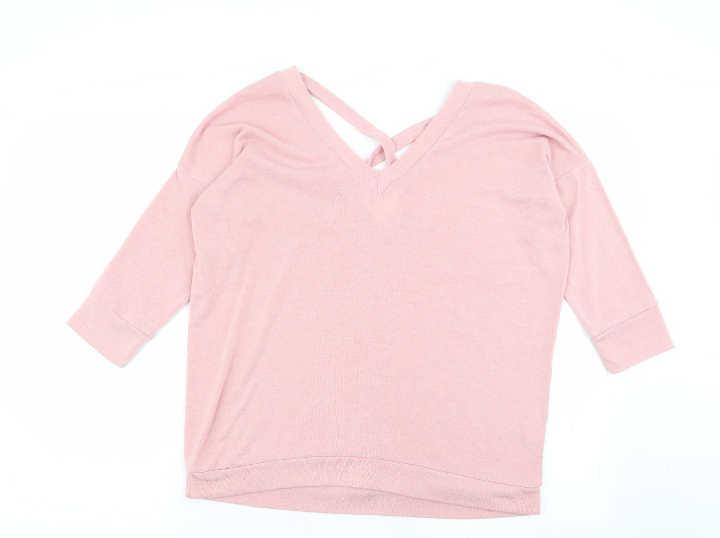 River Island Womens Pink   Pullover Jumper Size 10
