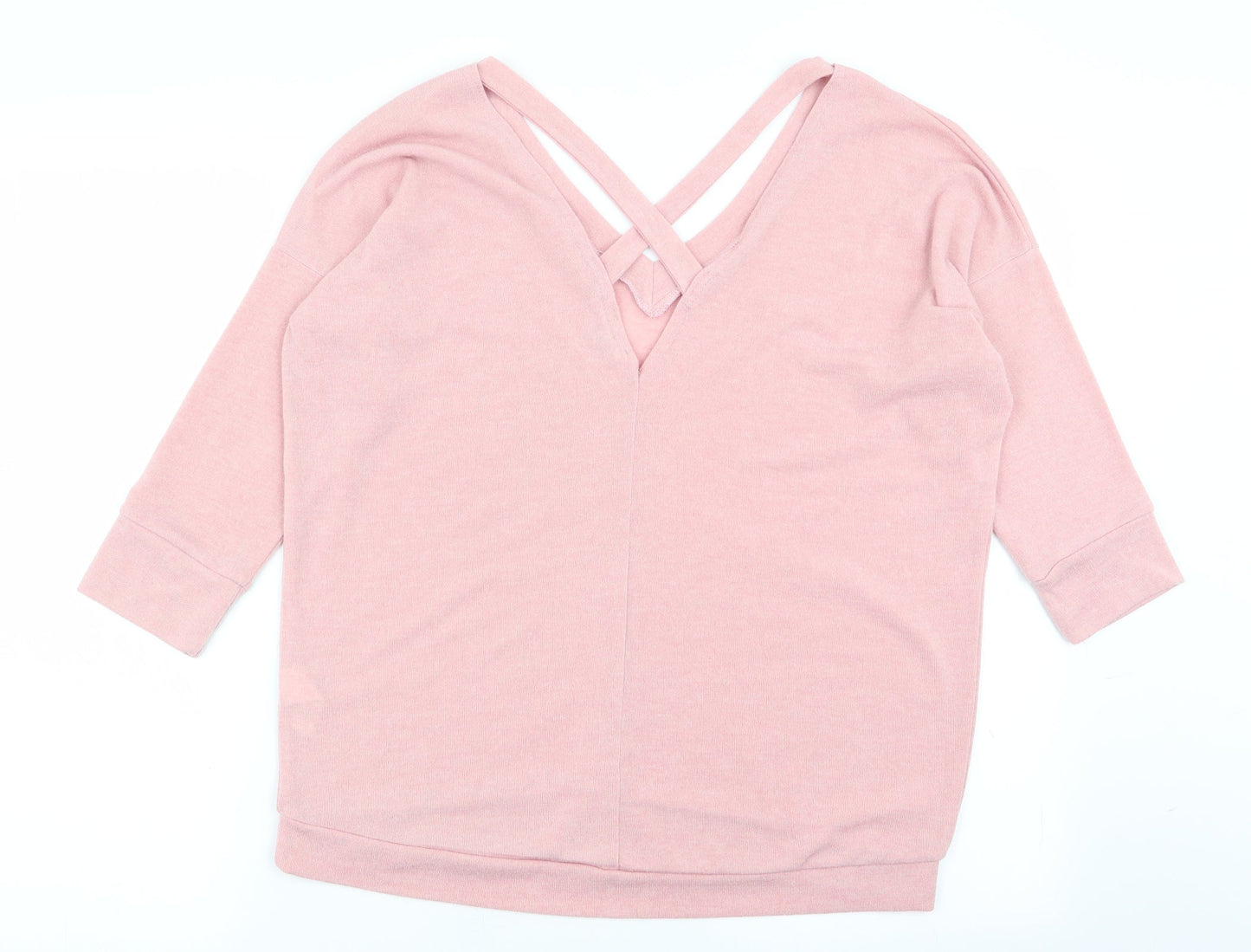 River Island Womens Pink   Pullover Jumper Size 10