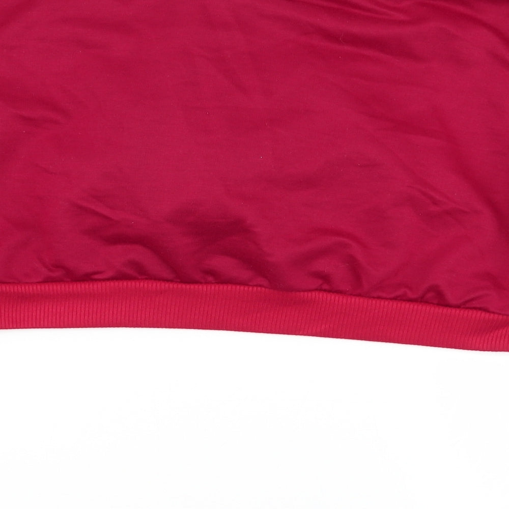 xiranmei Womens Red   Pullover Jumper Size M  - crop jumper