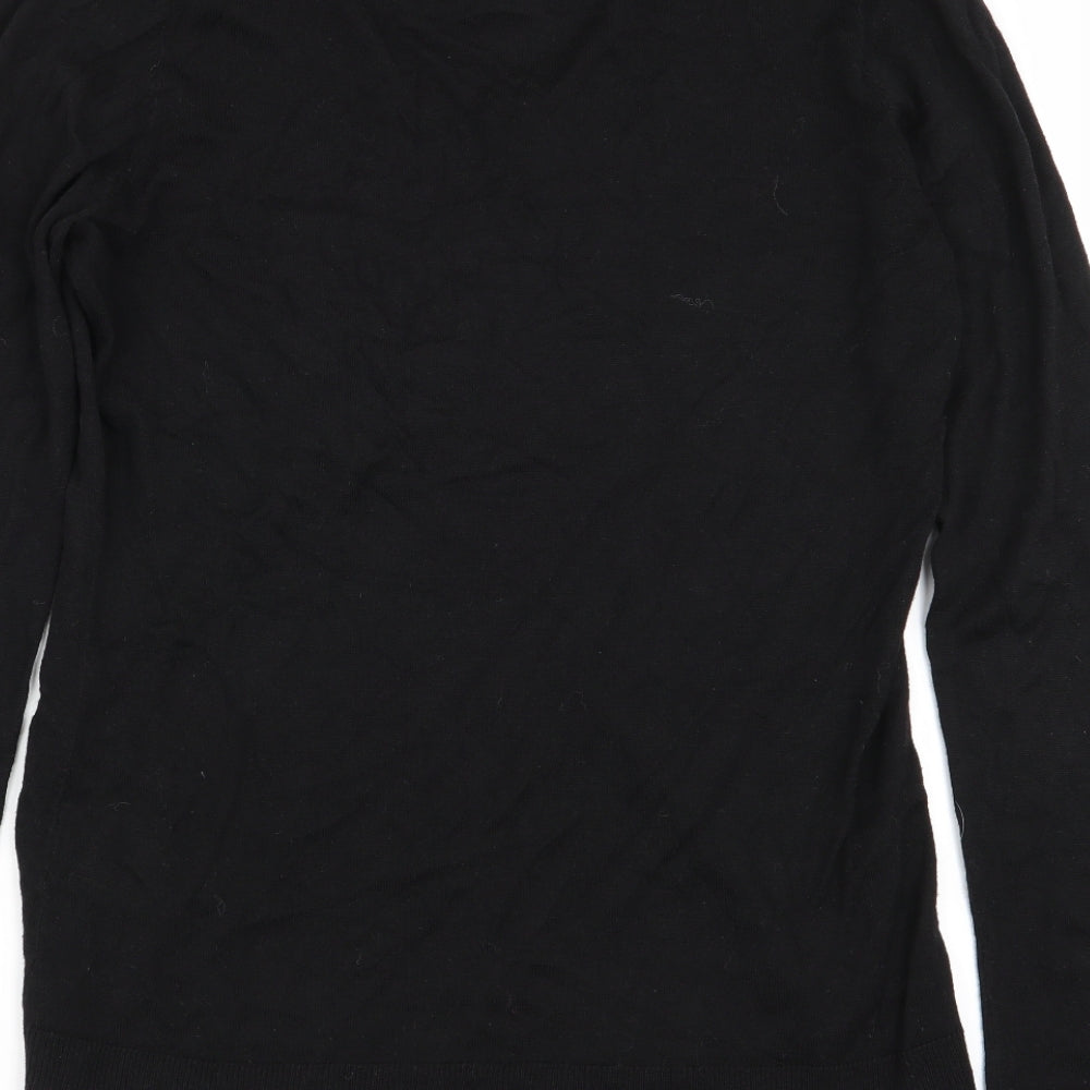 Rick Cardona Womens Black   Pullover Jumper Size 12