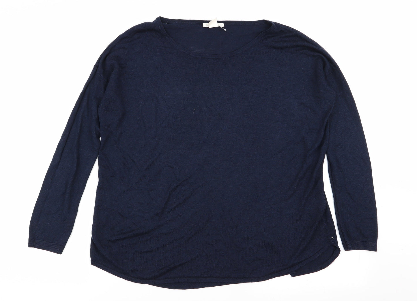 H&M Womens Blue   Basic T-Shirt Size S